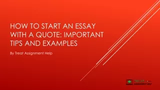 how to start an essay with a quote important tips and examples