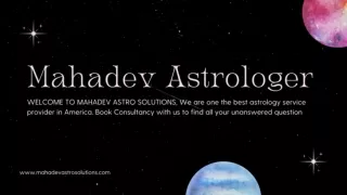 Mahadev Astrologer