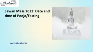 sawan mass 2022 date and time of pooja fasting