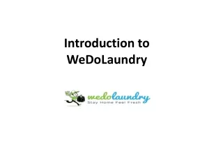 WeDoLaundry provides you best laundry service