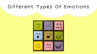 different types of emotions