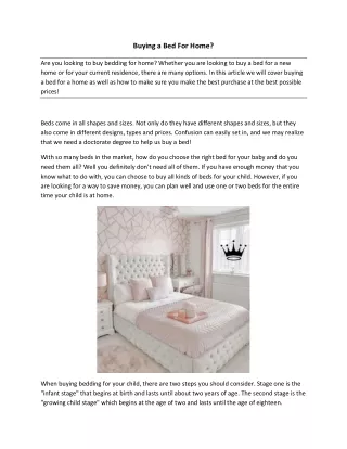 Kensington Bed pdf