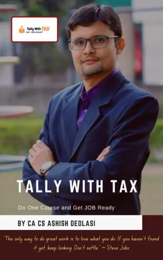 TALLY WITH TAX Course