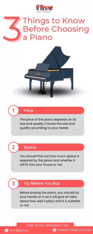 3 things to consider before choosing a piano