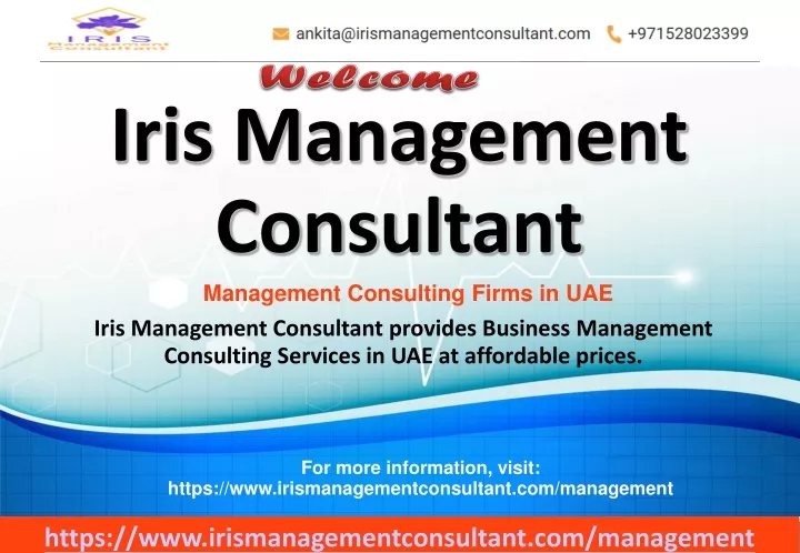 iris management consultant