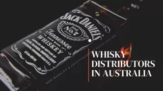 whisky distributors in australia