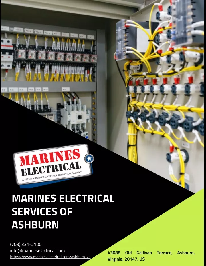 marines electrical services of ashburn