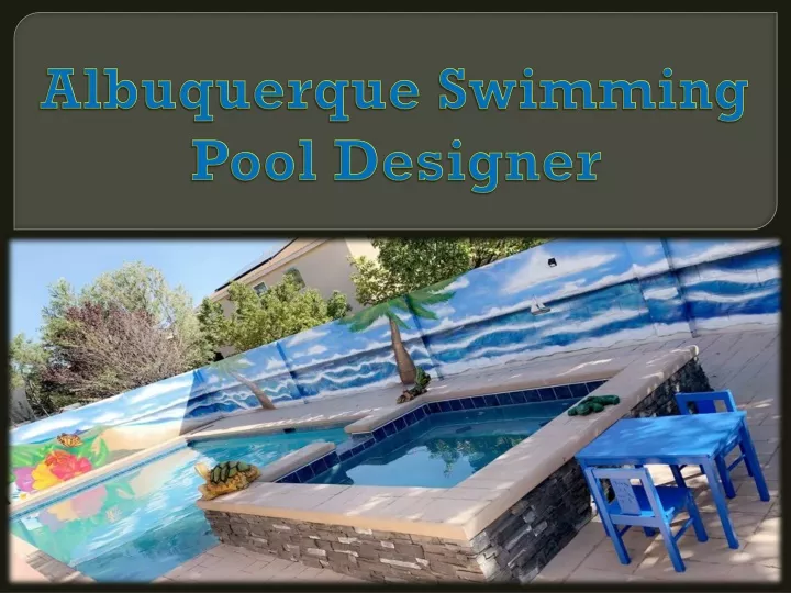 albuquerque swimming pool designer