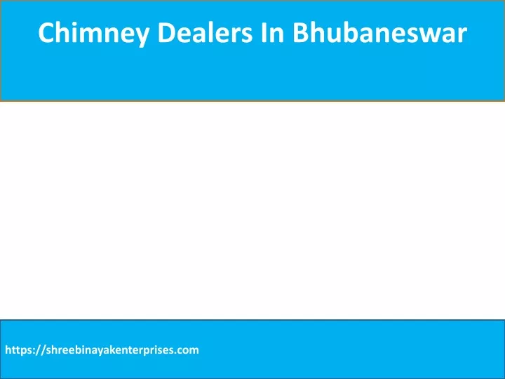 chimney dealers in bhubaneswar