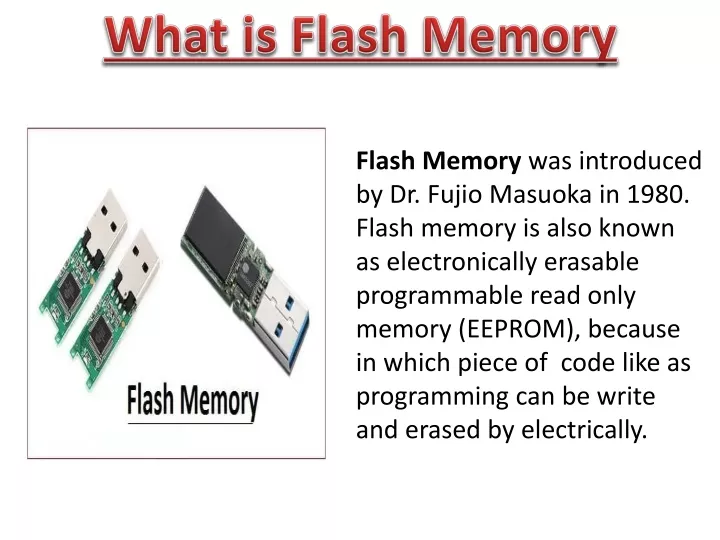 what is flash memory