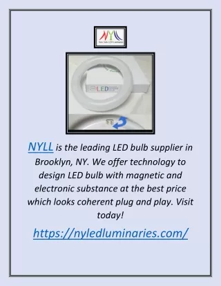 NYLL - Best LED Bulb Supplier