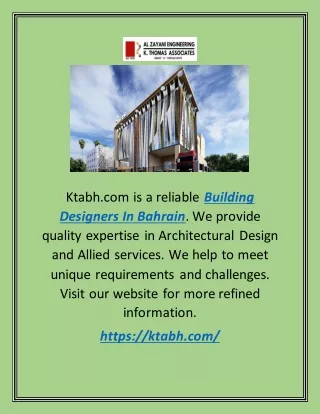 ktabh com is a reliable building designers