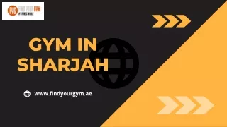 Gym in Sharjah