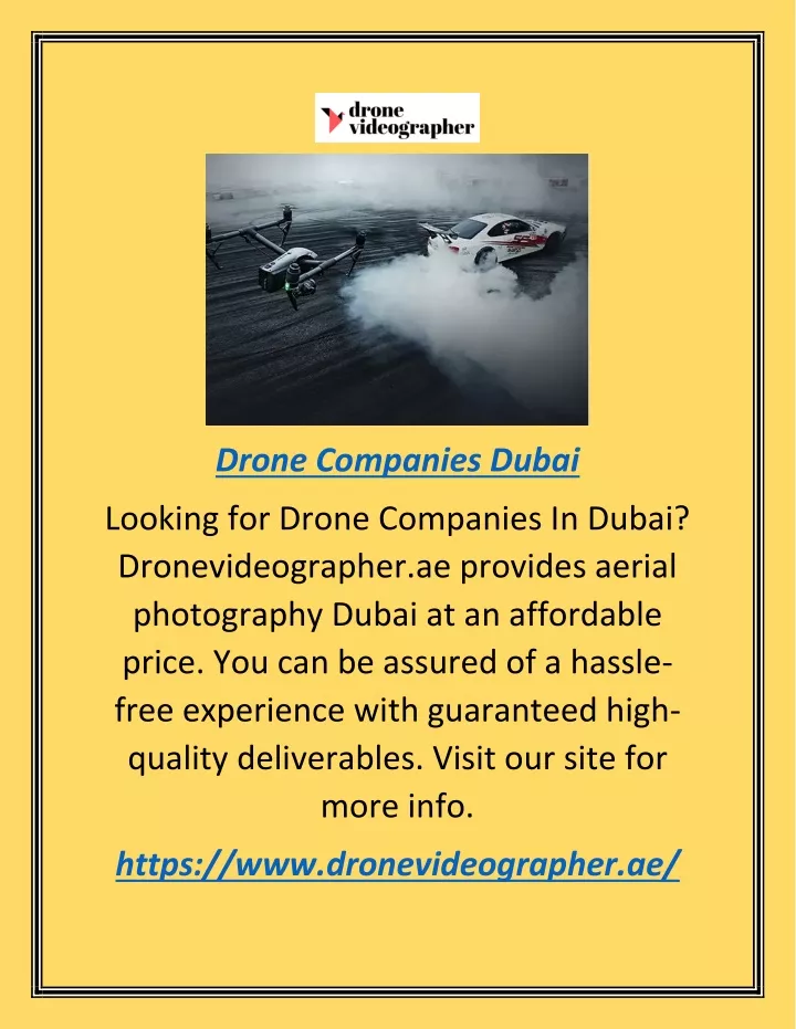 drone companies dubai