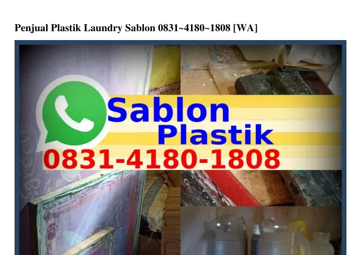 penjual plastik laundry sablon 0831 4180 1808 wa