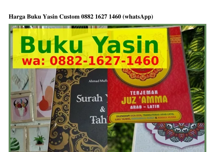 harga buku yasin custom 0882 1627 1460 whatsapp