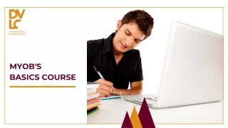 MYOB's Basics Course