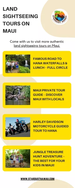 land sightseeing tours on maui