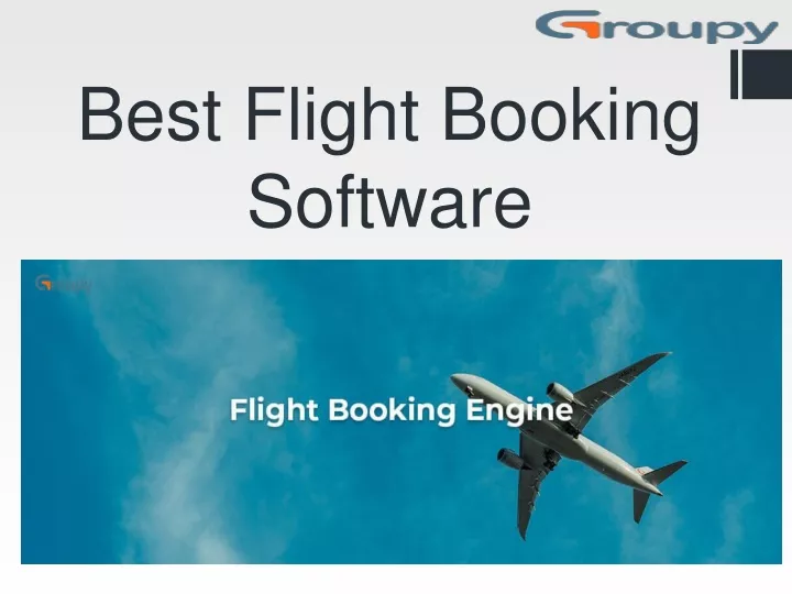 best flight booking software