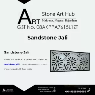 sandstone jali