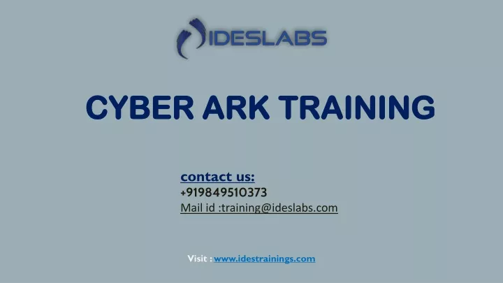 cyber ark training