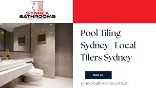 Pool Tiling Sydney | Local Tilers Sydney