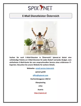 E-Mail Dienstleister Österreich