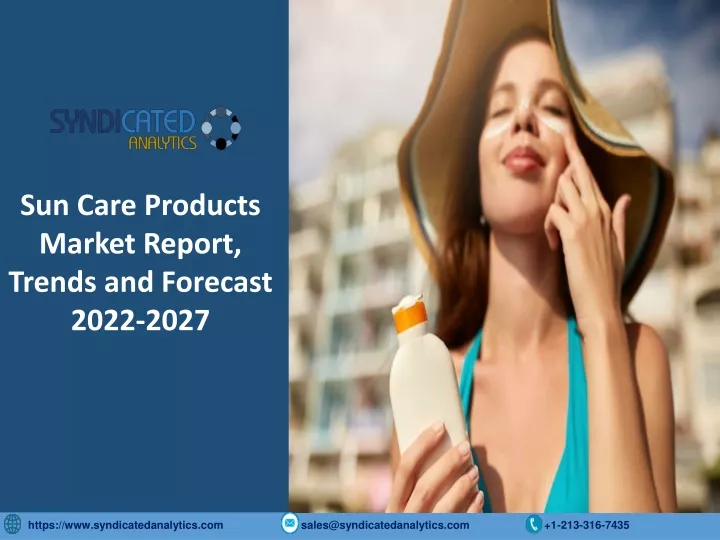 sun care products market report trends
