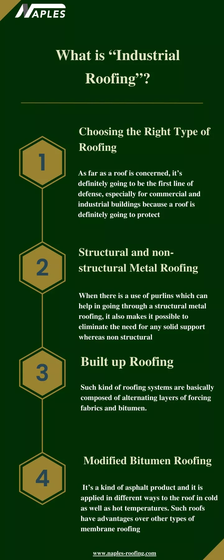 what is industrial roofing