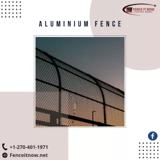 Order Fencing Louisville KY at Fence It Now