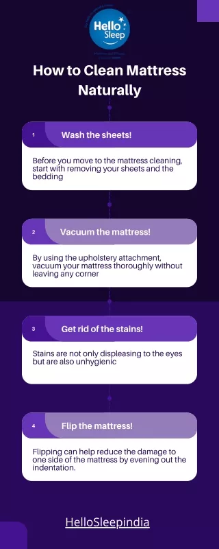 How to Clean Mattress Naturally