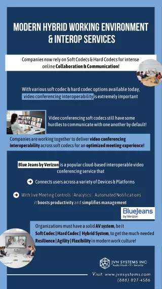 Modern Hybrid Working Environment  & Interop Services