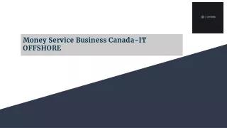 Money Service Business Canada-IT OFFSHORE