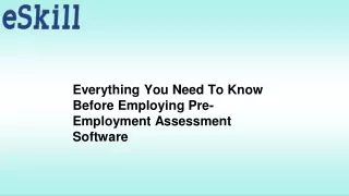 everything you need to know before employing
