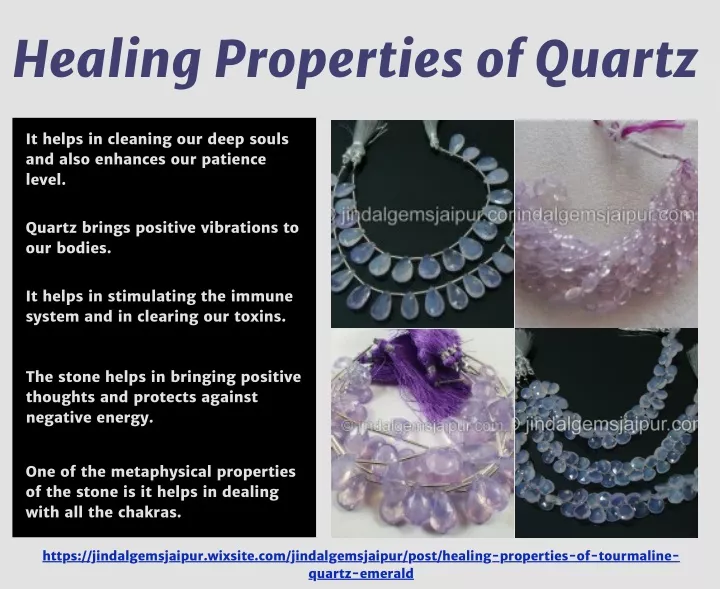 healing properties of quartz
