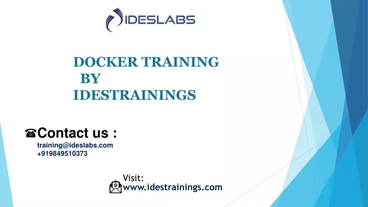docker training by idestrainings
