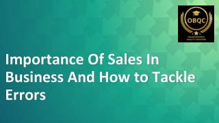 How to Tackle Errors In Business?