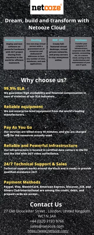 NETOOZE Cloud service provider