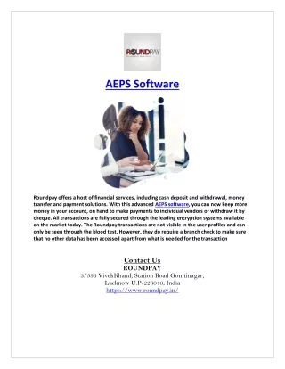 AEPS Software - Roundpay