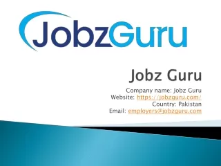 Jobz Guru