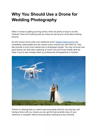 Western Mass Drones