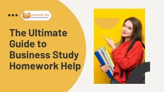 the ultimate guide to business study homework help