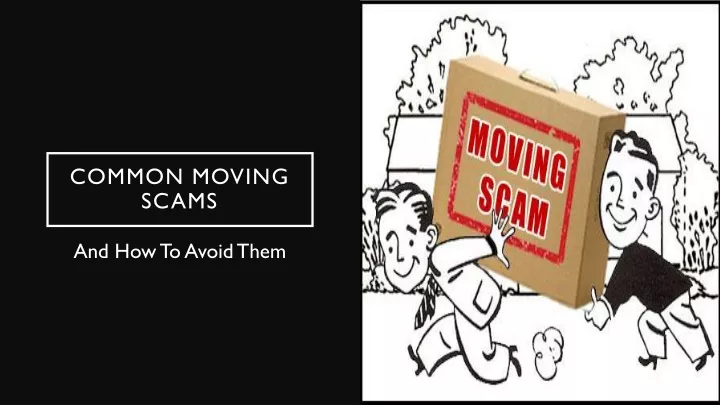 common moving scams