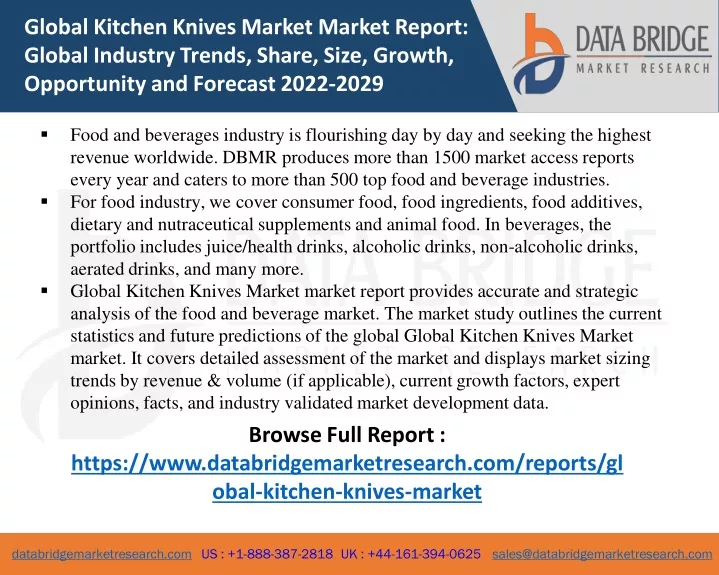 global kitchen knives market market report global
