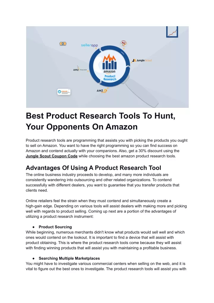 best product research tools to hunt your