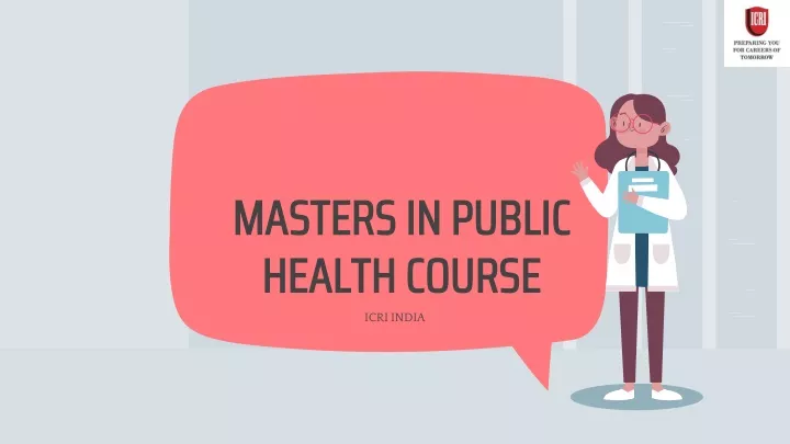 masters in public health course