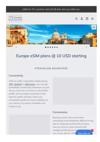 esims for 70 countries upto 50 gb data get your