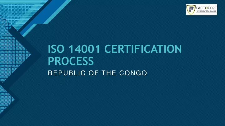 iso 14001 certification process
