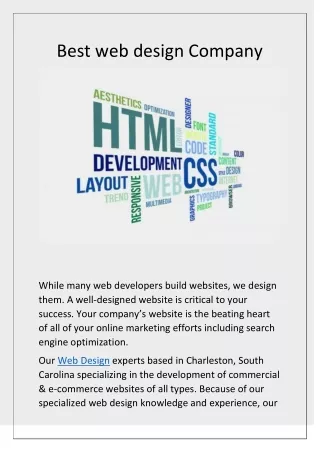 Best web design Company