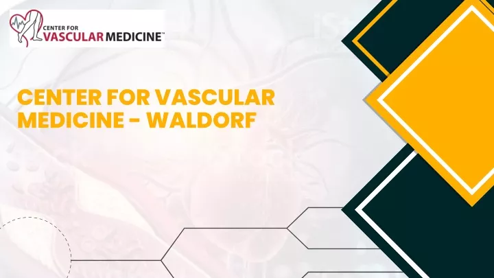 center for vascular medicine waldorf